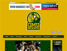 Tablet Screenshot of gmuhoops.co